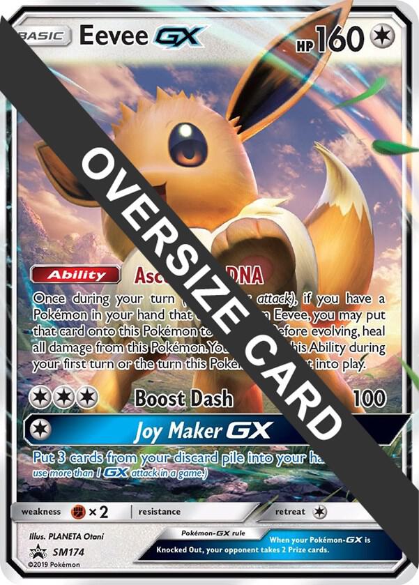 Eevee GX (SM Black Star Promo) SM174 card from Jumbo Cards