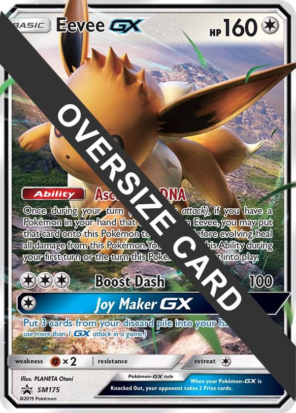 Eevee GX (SM Black Star Promo) SM175 card from Jumbo Cards