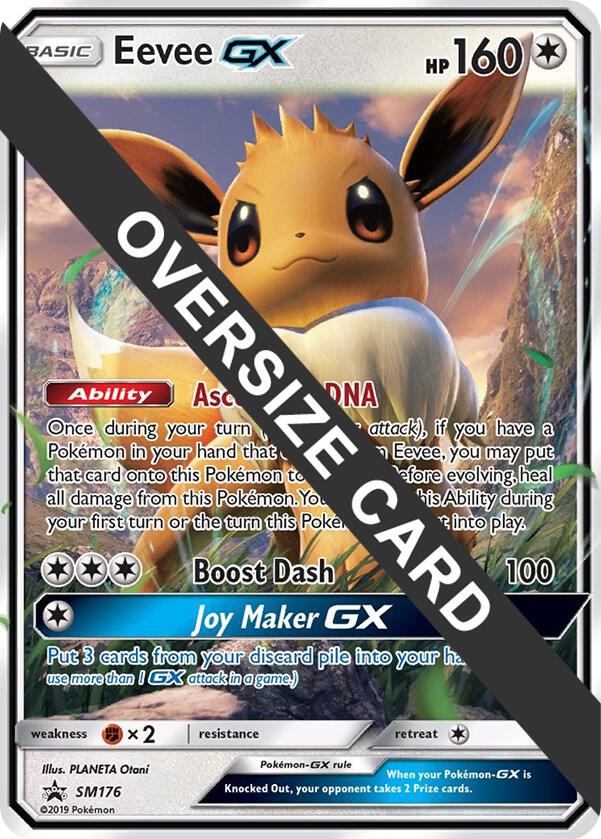 Eevee GX (SM Black Star Promo) SM176 card from Jumbo Cards