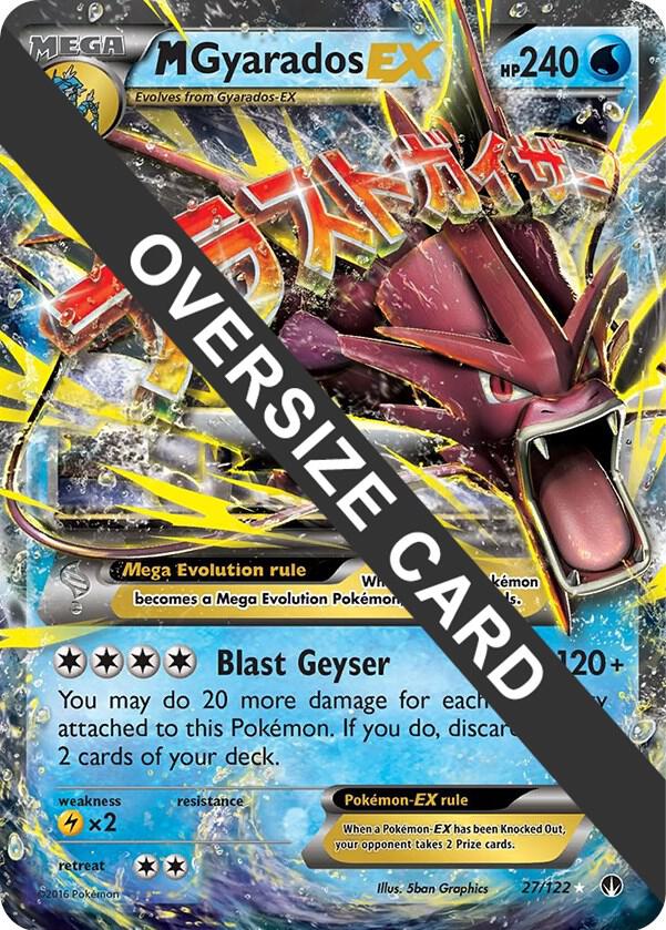 M Gyarados EX - 27/122 027/122 card from Jumbo Cards