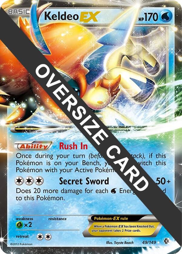 Keldeo EX - 49/99 049/099 card from Jumbo Cards
