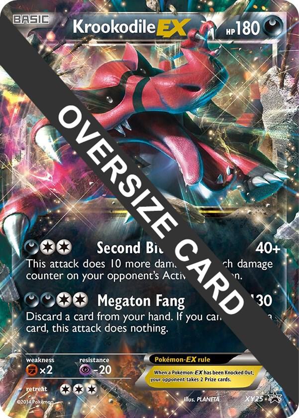 Krookodile EX XY25 card from Jumbo Cards