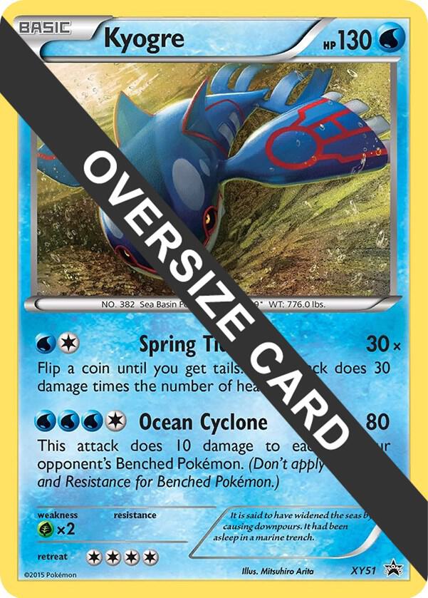 Kyogre XY51 card from Jumbo Cards