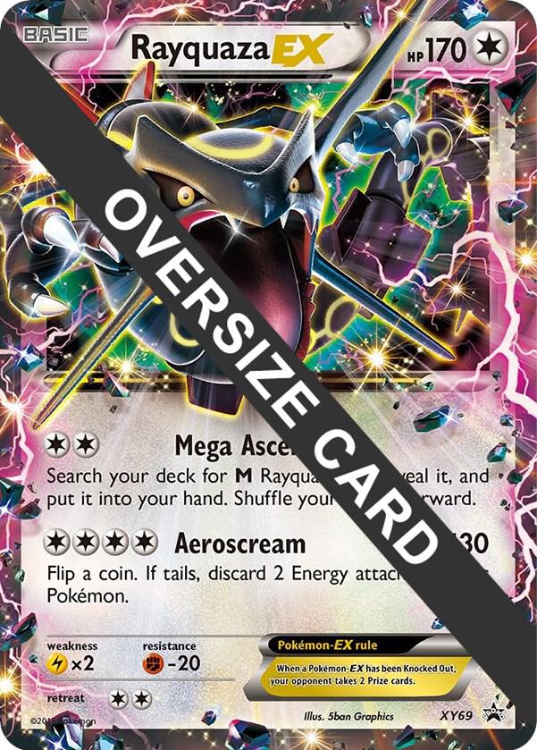 Rayquaza EX XY69 card from Jumbo Cards