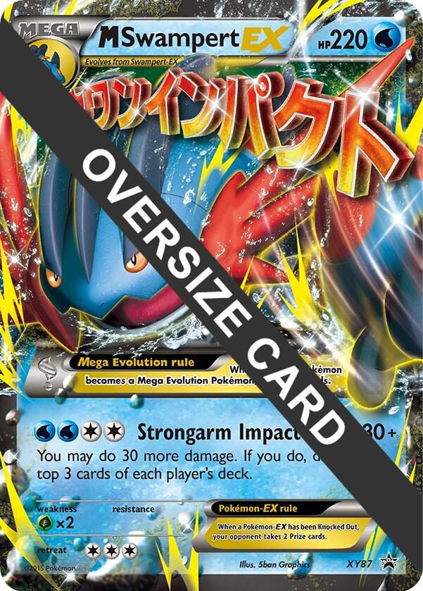 M Swampert EX XY87 card from Jumbo Cards