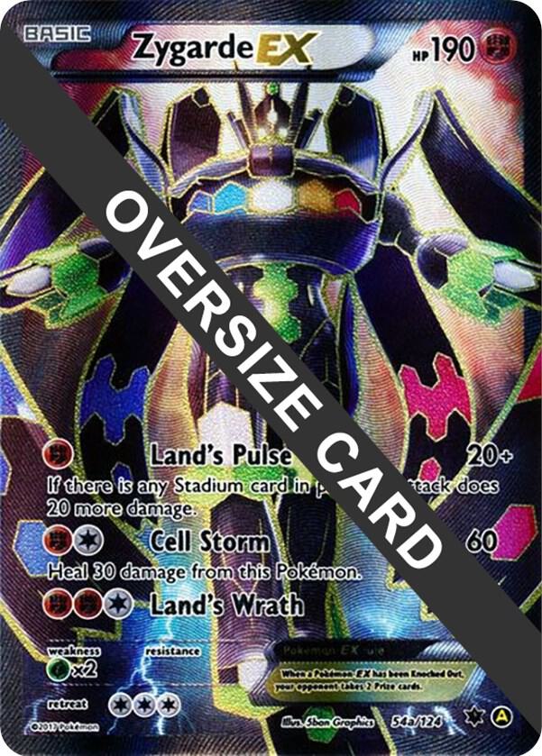 Zygarde EX - 54a/124 054a/124 card from Jumbo Cards
