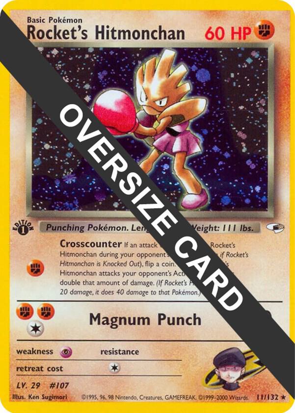 Rocket's Hitmonchan - 11/132 011/132 card from Jumbo Cards
