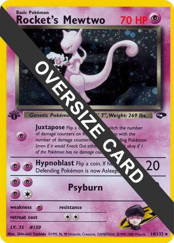 Rocket's Mewtwo - 14/132 014/132 card from Jumbo Cards