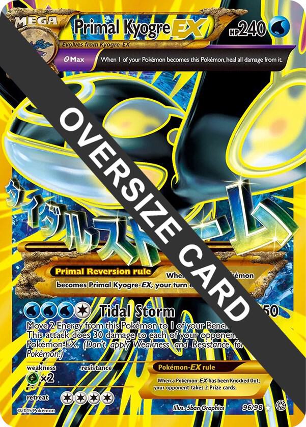 Primal Kyogre EX - 96/98 096/098 card from Jumbo Cards