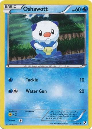 Oshawott - 27/114 (Cosmos Holo) 027/114 card from Alternate Art Promos