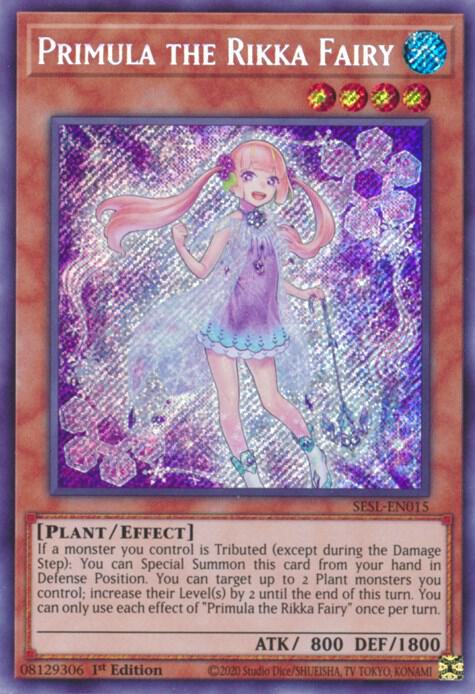 Primula the Rikka Fairy SESL-EN015 card from Secret Slayers