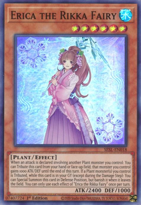 Erica the Rikka Fairy SESL-EN018 card from Secret Slayers
