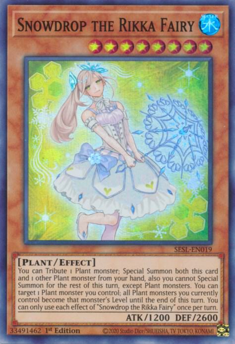 Snowdrop the Rikka Fairy SESL-EN019 card from Secret Slayers