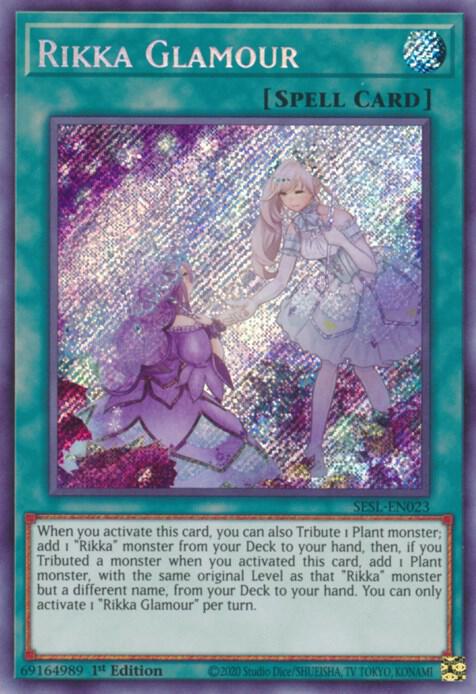Rikka Glamour SESL-EN023 card from Secret Slayers