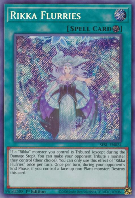 Rikka Flurries SESL-EN024 card from Secret Slayers