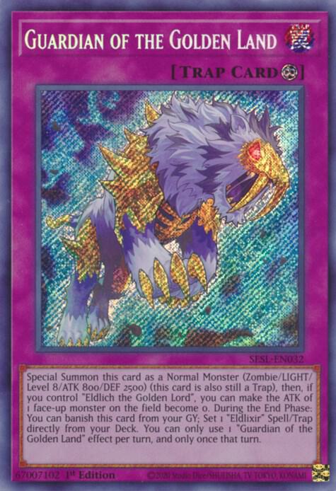 Guardian of the Golden Land SESL-EN032 card from Secret Slayers
