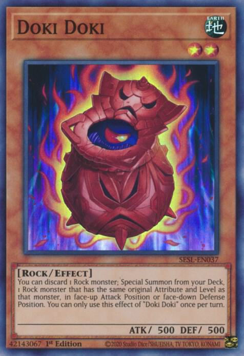 Doki Doki SESL-EN037 card from Secret Slayers