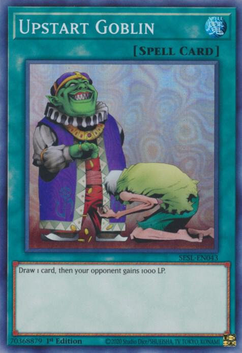 Upstart Goblin SESL-EN043 card from Secret Slayers