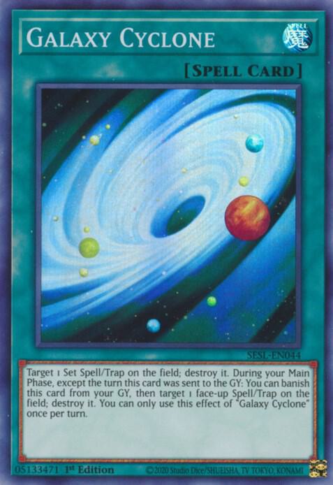 Galaxy Cyclone SESL-EN044 card from Secret Slayers