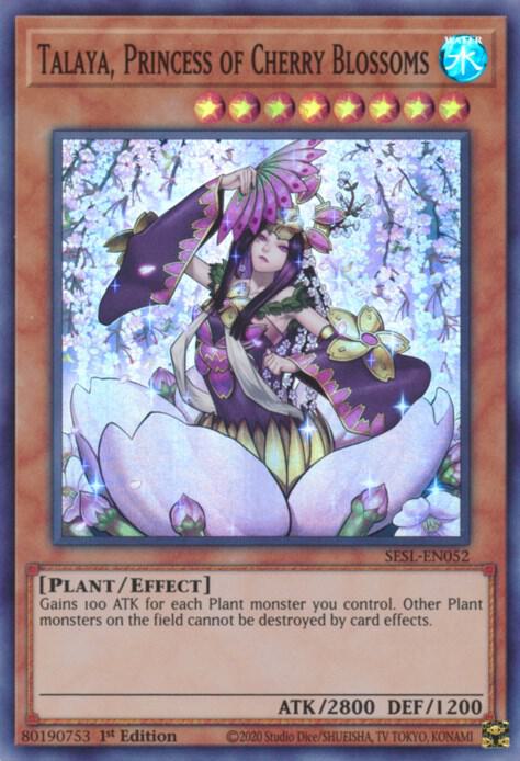 Talaya, Princess of Cherry Blossoms SESL-EN052 card from Secret Slayers