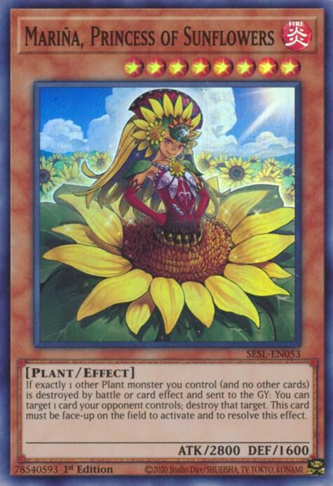 Mariña, Princess of Sunflowers SESL-EN053 card from Secret Slayers