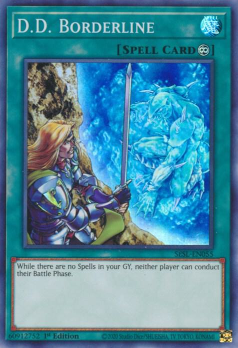 D.D. Borderline SESL-EN055 card from Secret Slayers