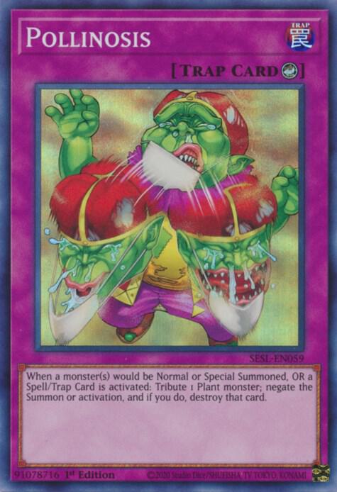 Pollinosis SESL-EN059 card from Secret Slayers