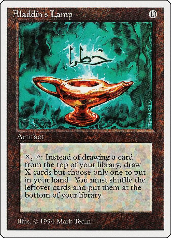Aladdin's Lamp 231 card from Summer Magic