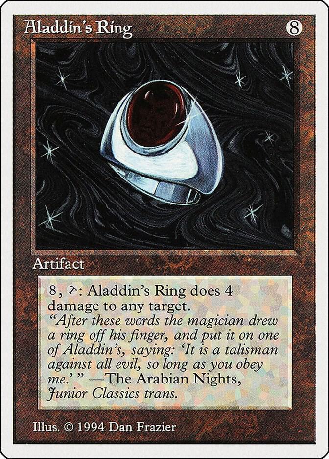 Aladdin's Ring 232 card from Summer Magic