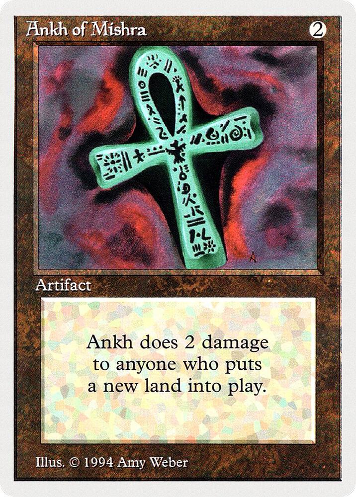 Ankh of Mishra 233 card from Summer Magic