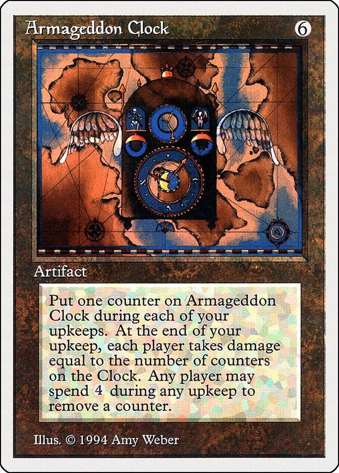 Armageddon Clock 234 card from Summer Magic