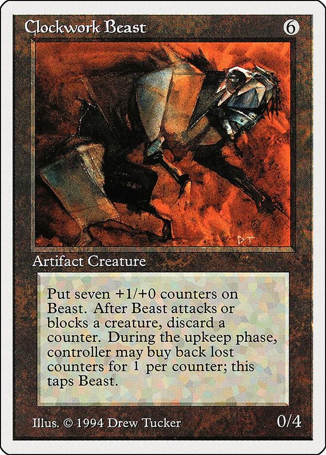 Clockwork Beast 240 card from Summer Magic
