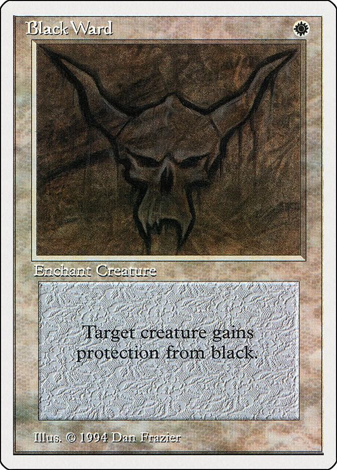 Black Ward 5 card from Summer Magic