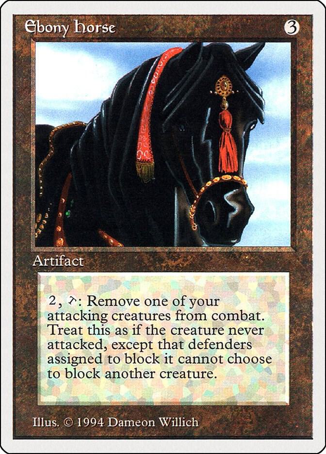 Ebony Horse 247 card from Summer Magic