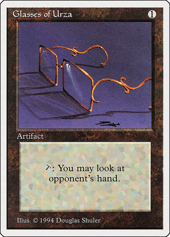 Glasses of Urza 249 card from Summer Magic