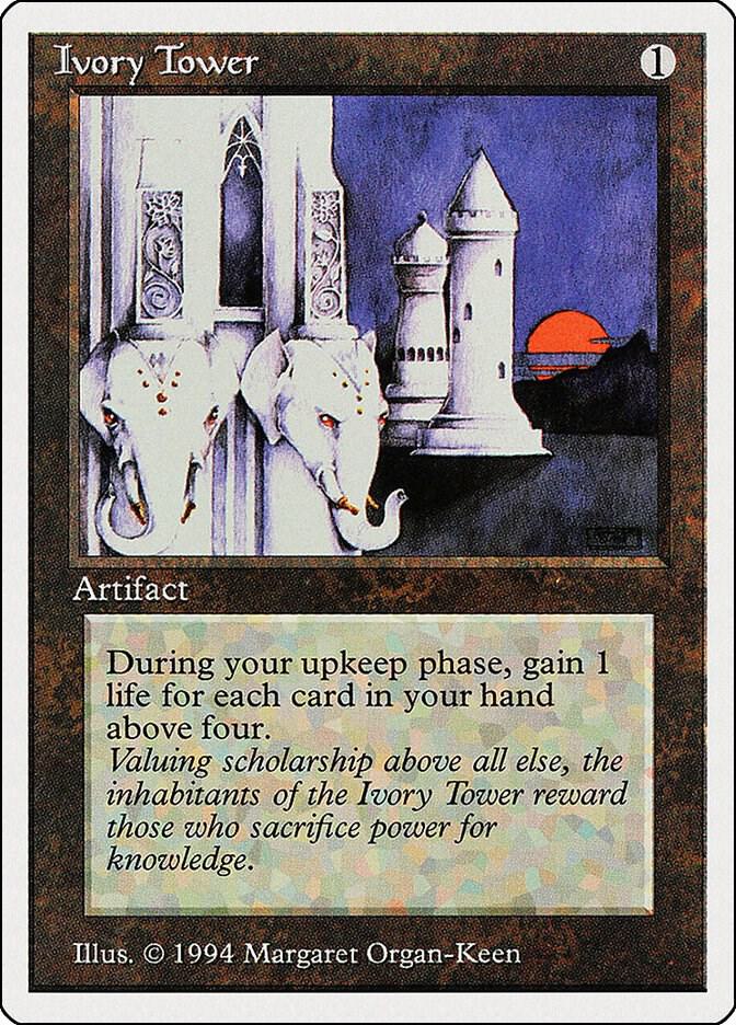 Ivory Tower 254 card from Summer Magic