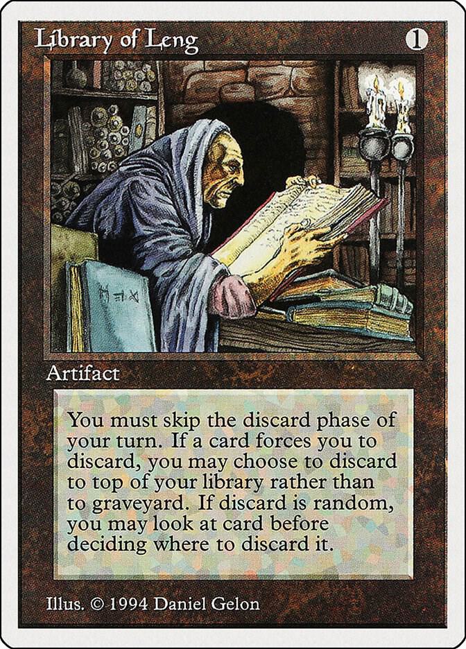Library of Leng 261 card from Summer Magic
