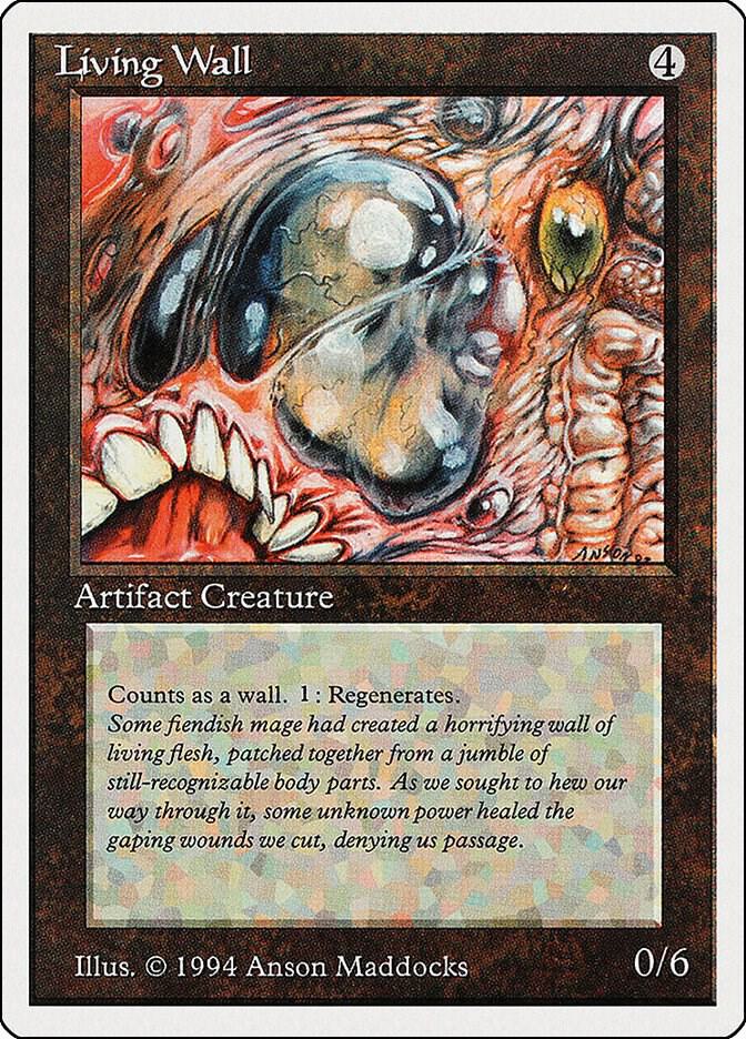 Living Wall 262 card from Summer Magic