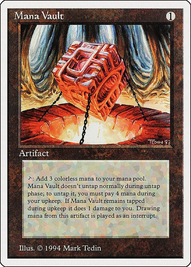 Mana Vault 263 card from Summer Magic