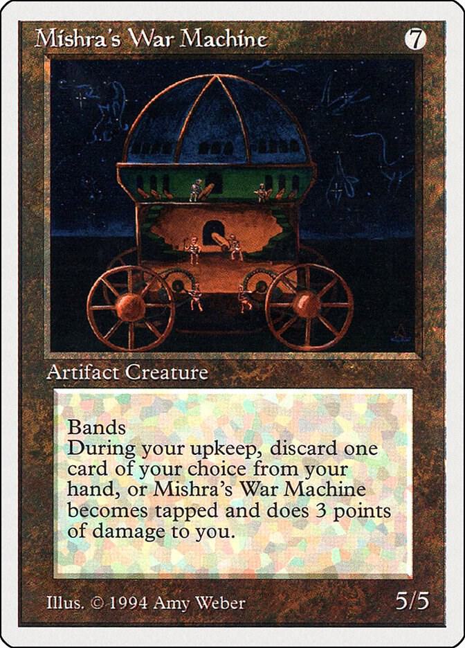 Mishra's War Machine 266 card from Summer Magic