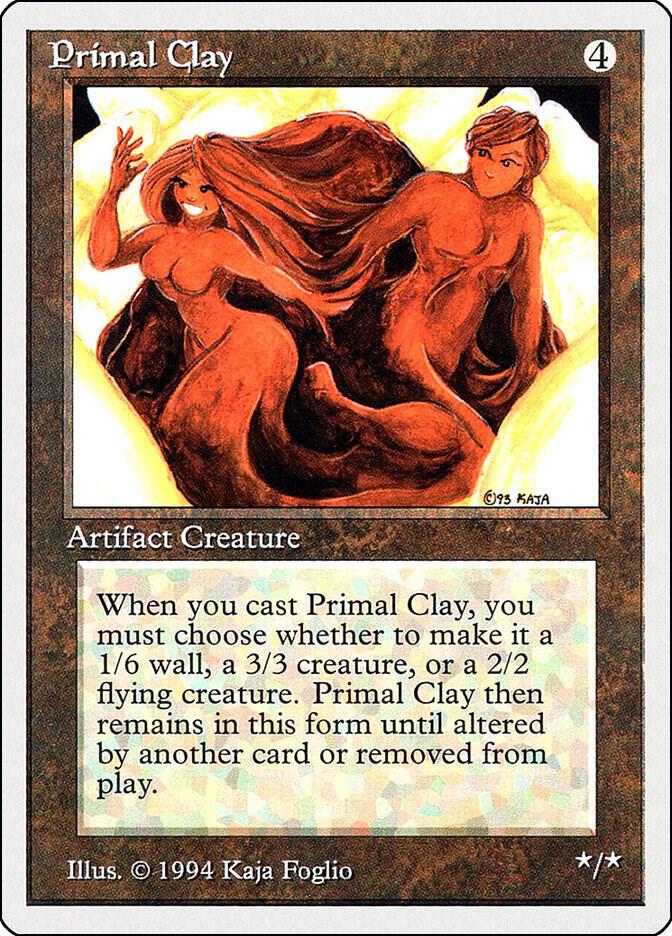Primal Clay 271 card from Summer Magic