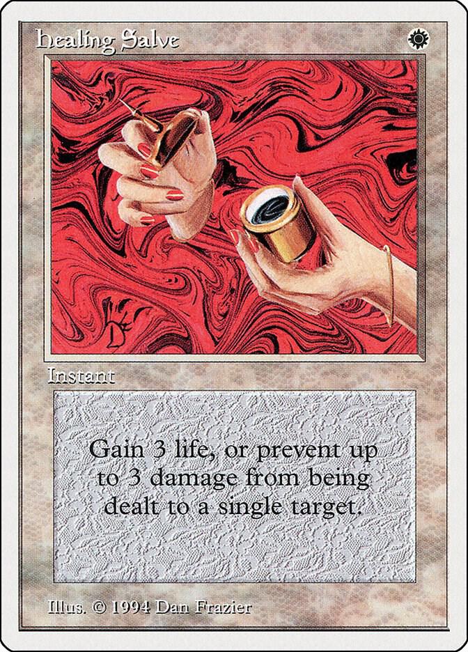Healing Salve 22 card from Summer Magic