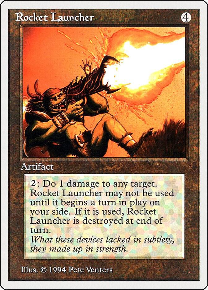 Rocket Launcher 272 card from Summer Magic