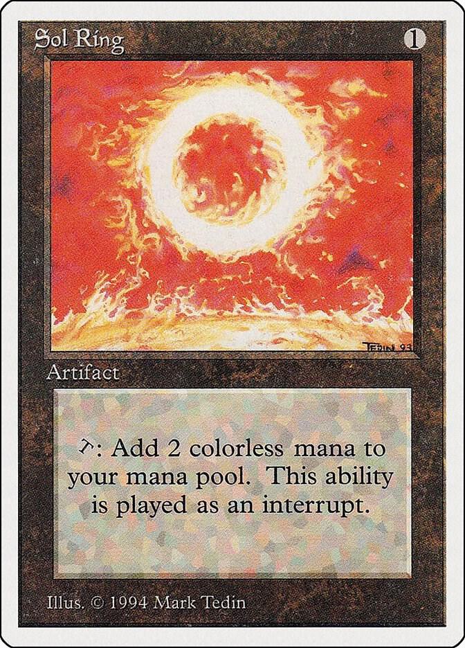 Sol Ring 274 card from Summer Magic