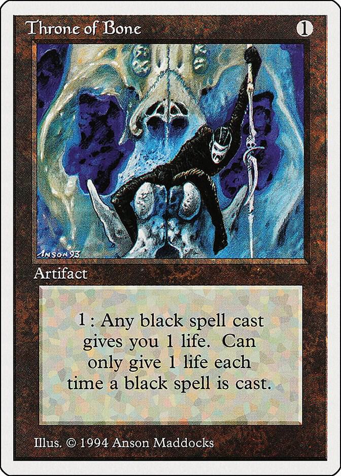 Throne of Bone 279 card from Summer Magic