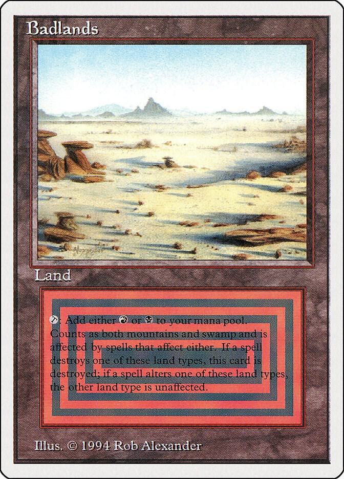 Badlands 282 card from Summer Magic