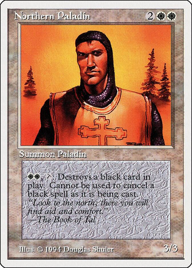 Northern Paladin 29 card from Summer Magic