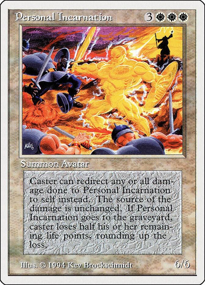 Personal Incarnation 31 card from Summer Magic