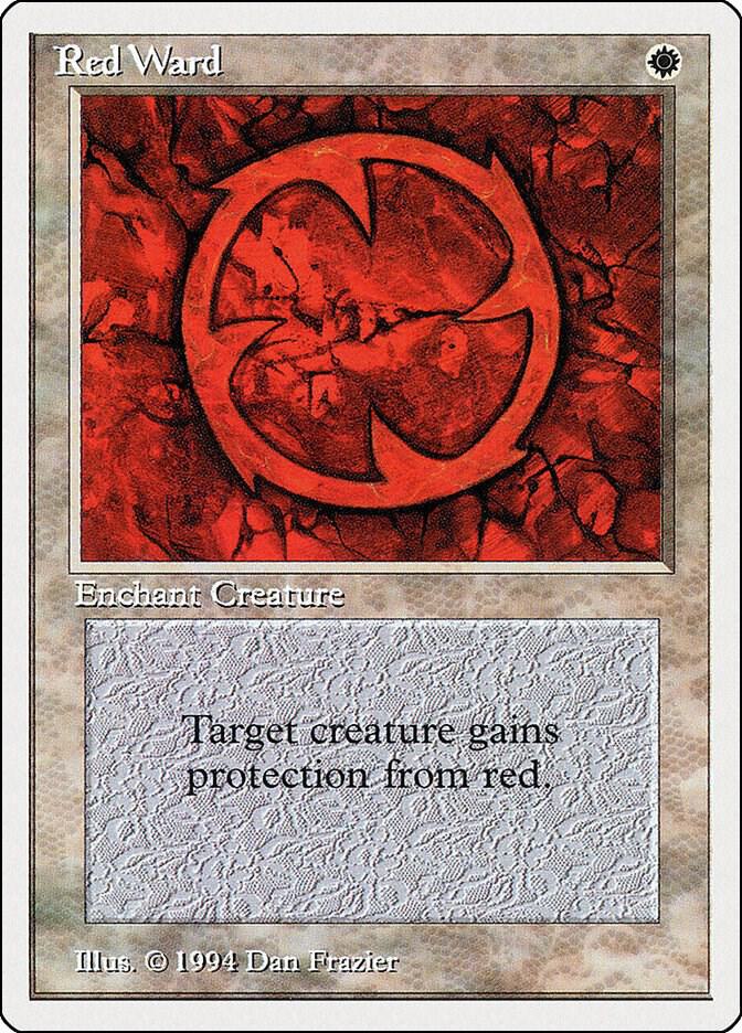 Red Ward 33 card from Summer Magic