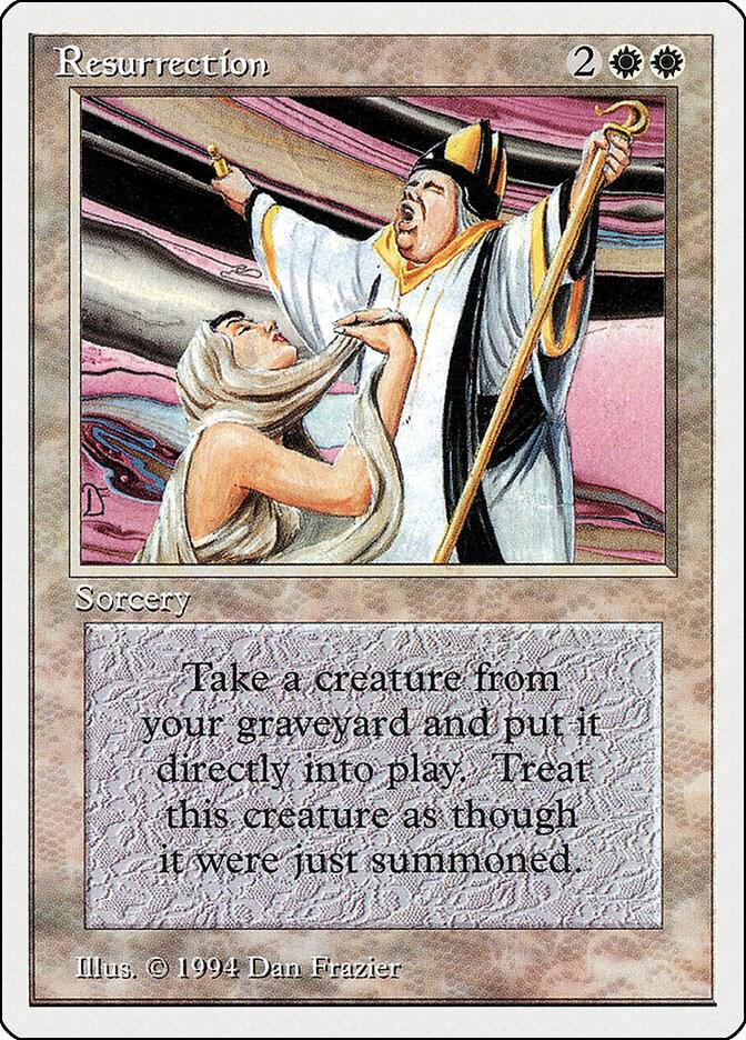 Resurrection 34 card from Summer Magic